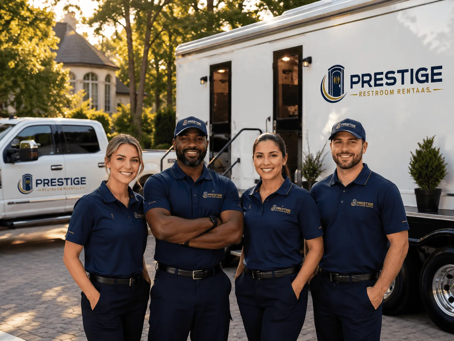 Trusted Luxury Portable Restrooms company in Harris, NC